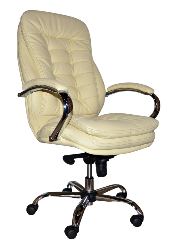 Крісло офісне ПРИМТЕКС ПЛЮС (Barselona Chrome H-17)